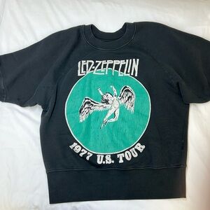 MadeWorn Black Led Zeppelin Sweatshirt
